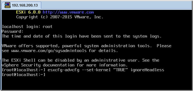 ESXi 6 install stuck on “Relocating modules and starting up the kernel…”