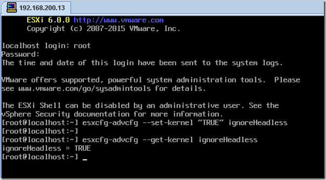 ESXi 6 install stuck on “Relocating modules and starting up the kernel…”